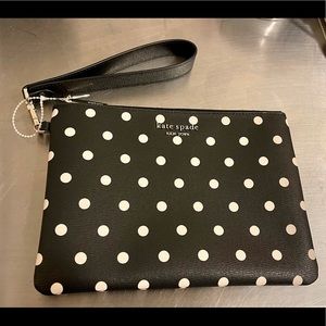 Kate Spade Polka Dot wristlet